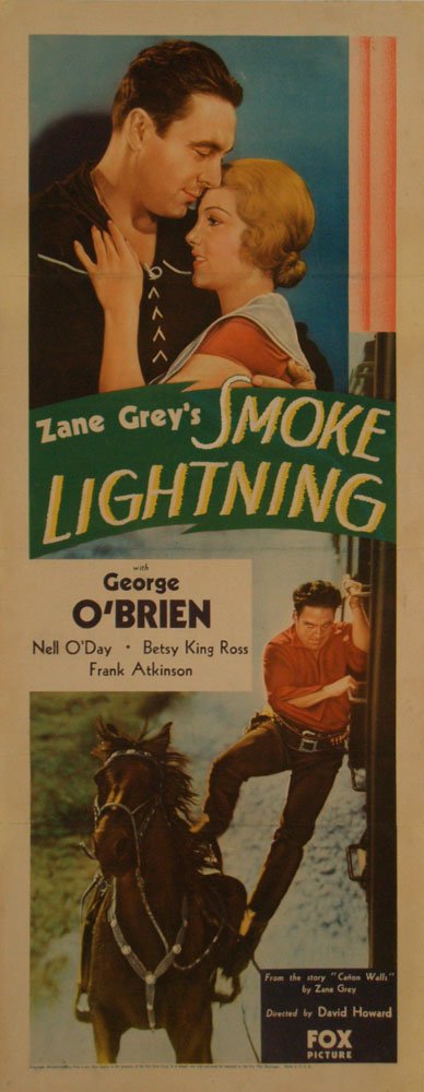 SMOKE LIGHTNING GEORGE O'BRIEN