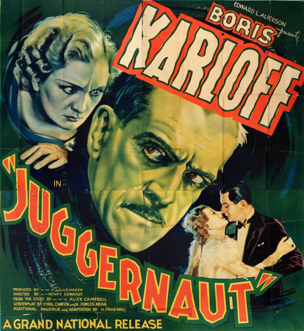 JUGGERNAUT BORIS KARLOFF
