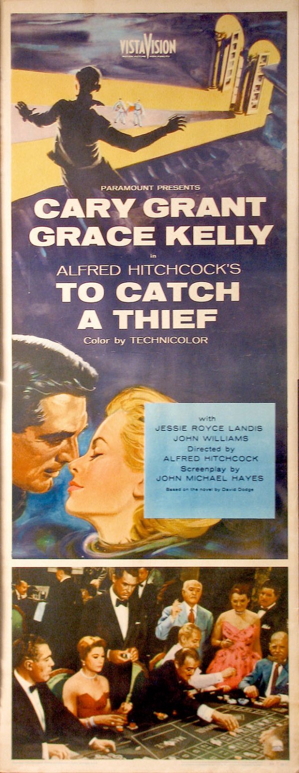 To Catch a Thief: Beautiful to look at, the film won an Oscar for Cinematography Quantity1Size14x36Year1955Re-release?NoBackingnoneCountryAmerican