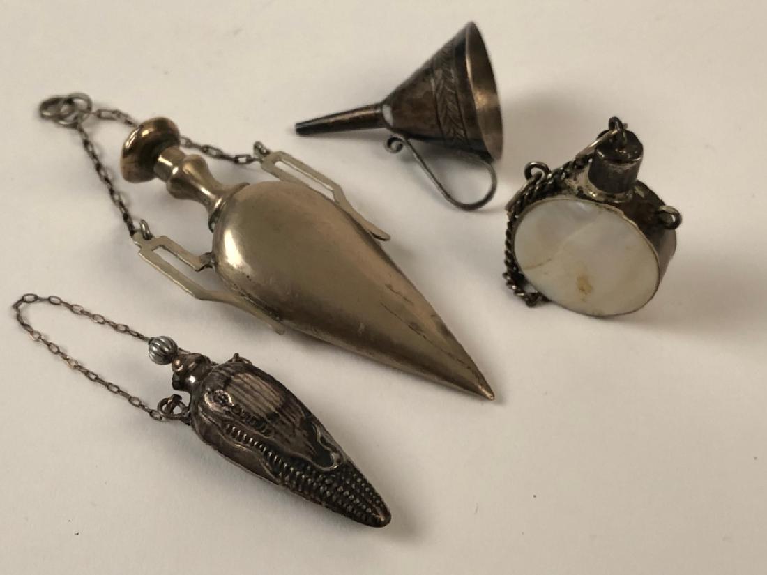 Set of 3 Chatelaine Tear Catcher Pendant Vessels (1 of 10)