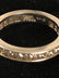 Tiffany & Co. Platinum and Diamond Band Ring - 12
