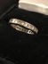 Tiffany & Co. Platinum and Diamond Band Ring - 9