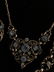 1940's Vintage Coro Blue Stone 4pc. Jewelry Set - 12