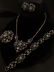 1940's Vintage Coro Blue Stone 4pc. Jewelry Set - 15