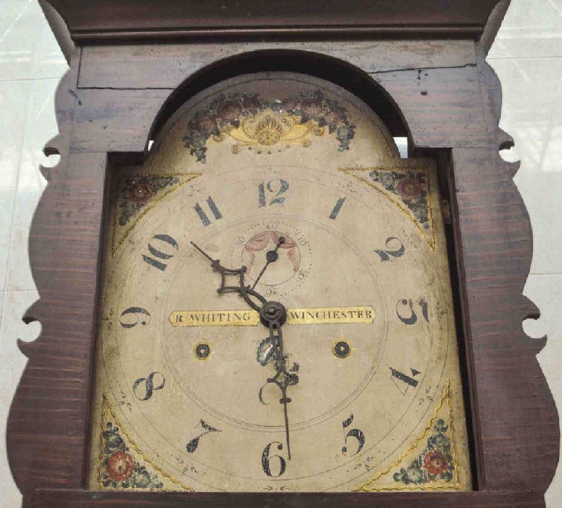 R. Whiting Winchester Wood Works Tall Case Clock
