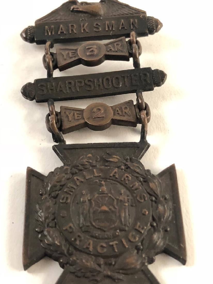 1907 Tiffany & Co. Marine Valor Marksmanship Pin (1 of 5)