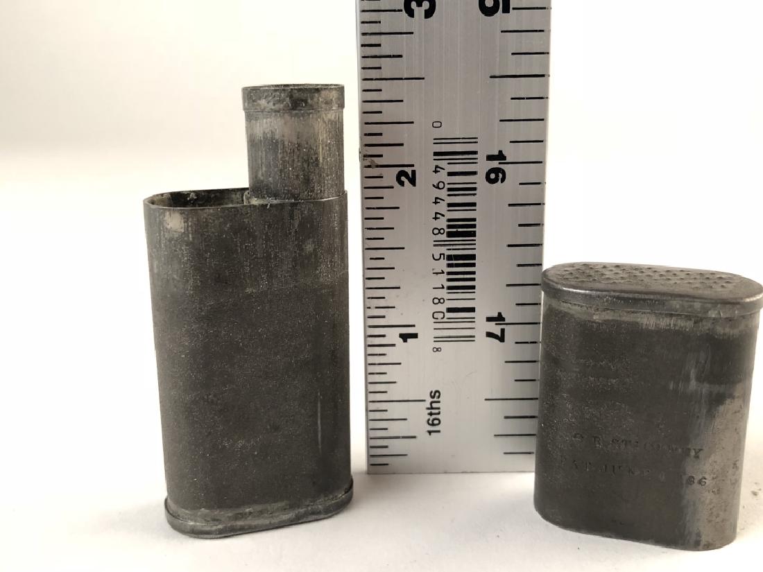 Antique Tin Pocket Travel Candle Light Circa 1867 (1 of 6)