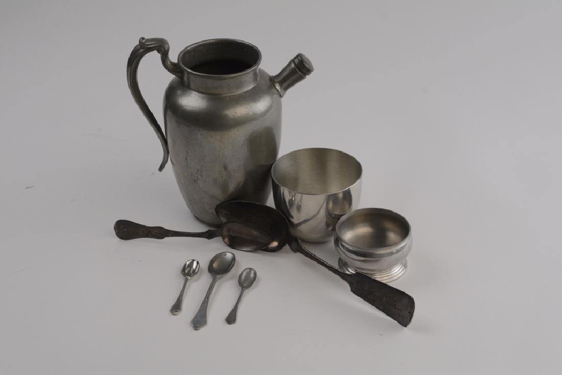 Lot of Stieff Pewter & Silver Items (1 of 6)