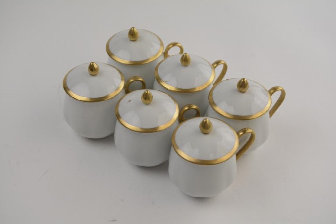 Six 'Seyei" Japan Pot De Creme Lidded Dessert Cups (1 of 5)