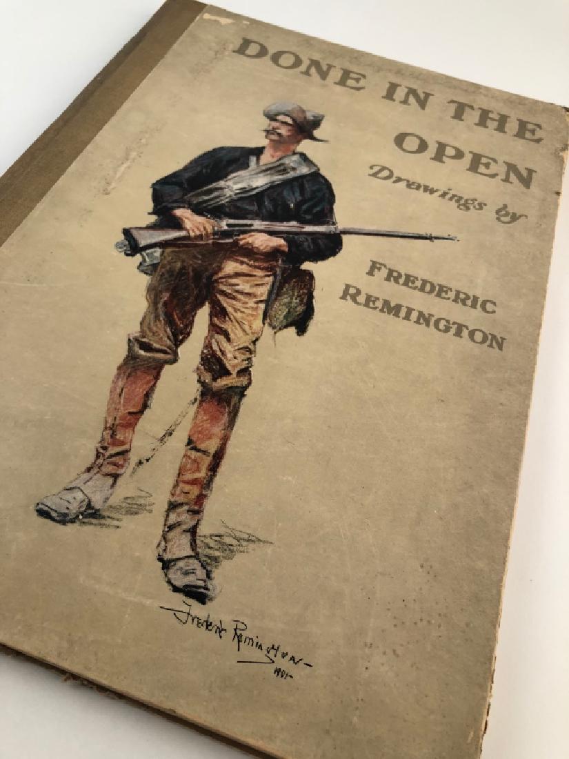 Antique Rare Book Drawings by Frederic Remington (1 of 10)