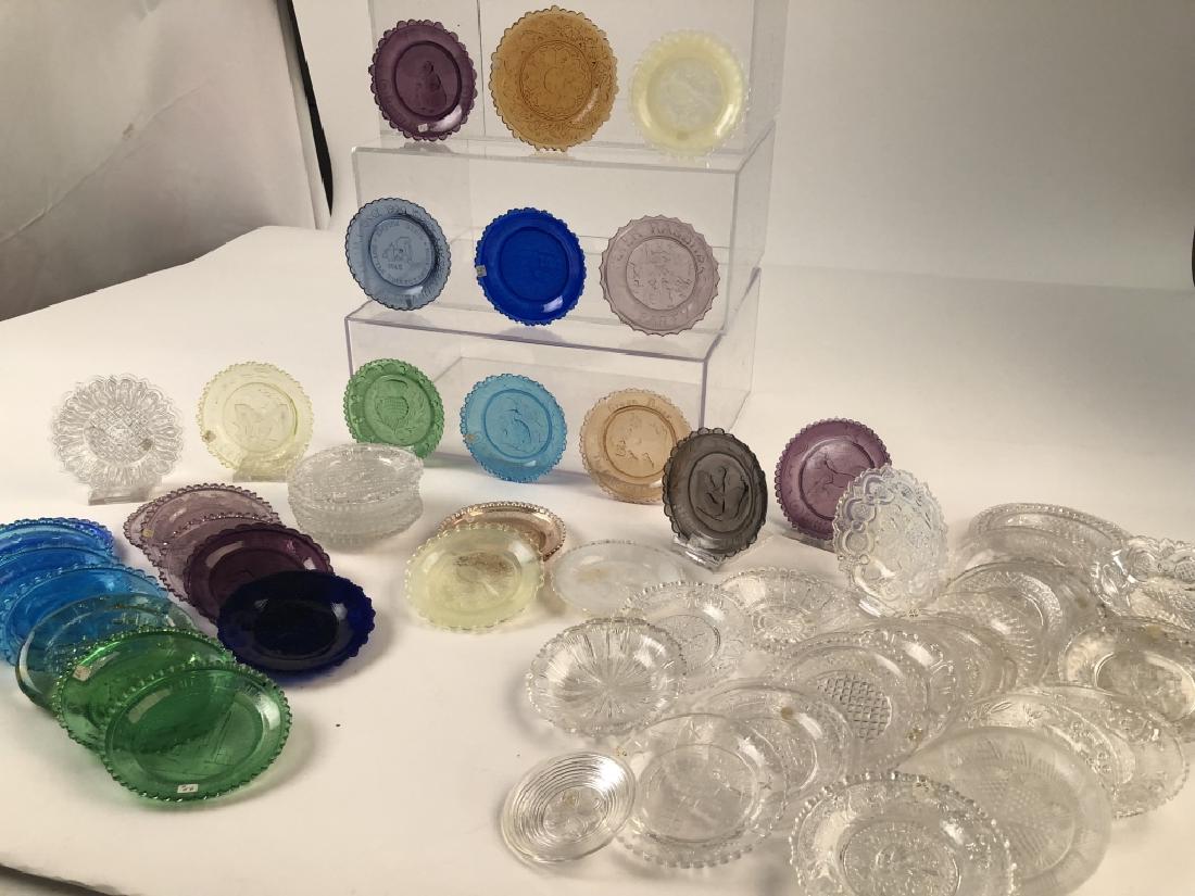 Lot 55+ Array of Colors, Style & Rim Cup Plates (1 of 14)