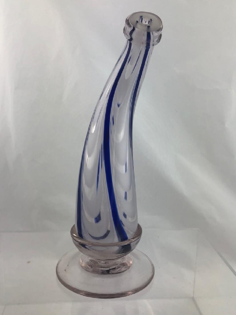 Exquisite & Rare Powder Horn Nailsea Art Glass (1 of 20)