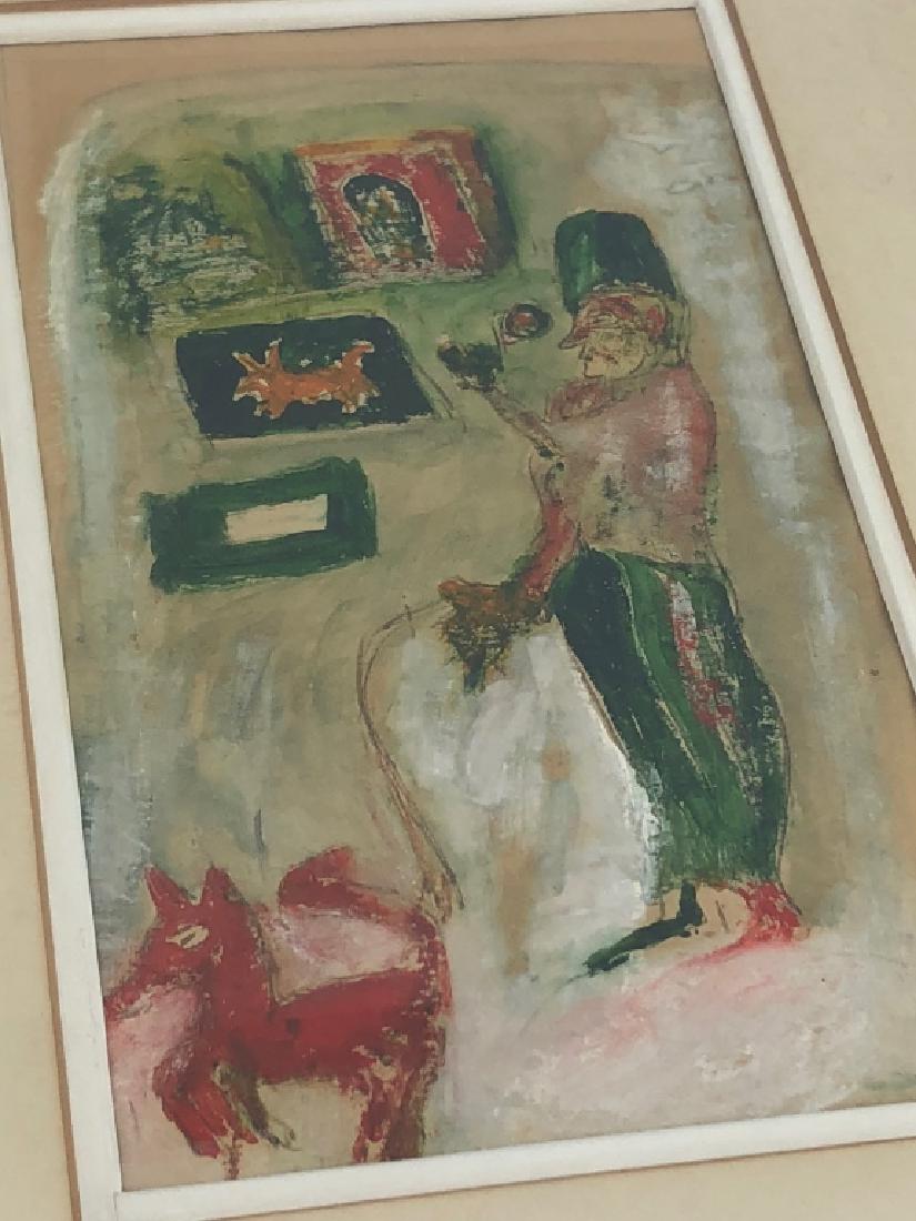 Original Pehr Hallsten? Mark Tobey? Conte Crayon (1 of 11)