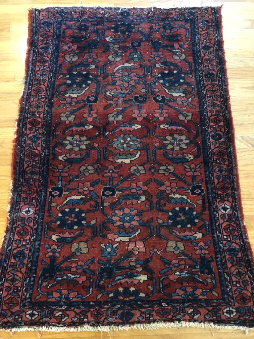 Antique Handmade Oriental Rug 4'8" x 3'1" (1 of 13)