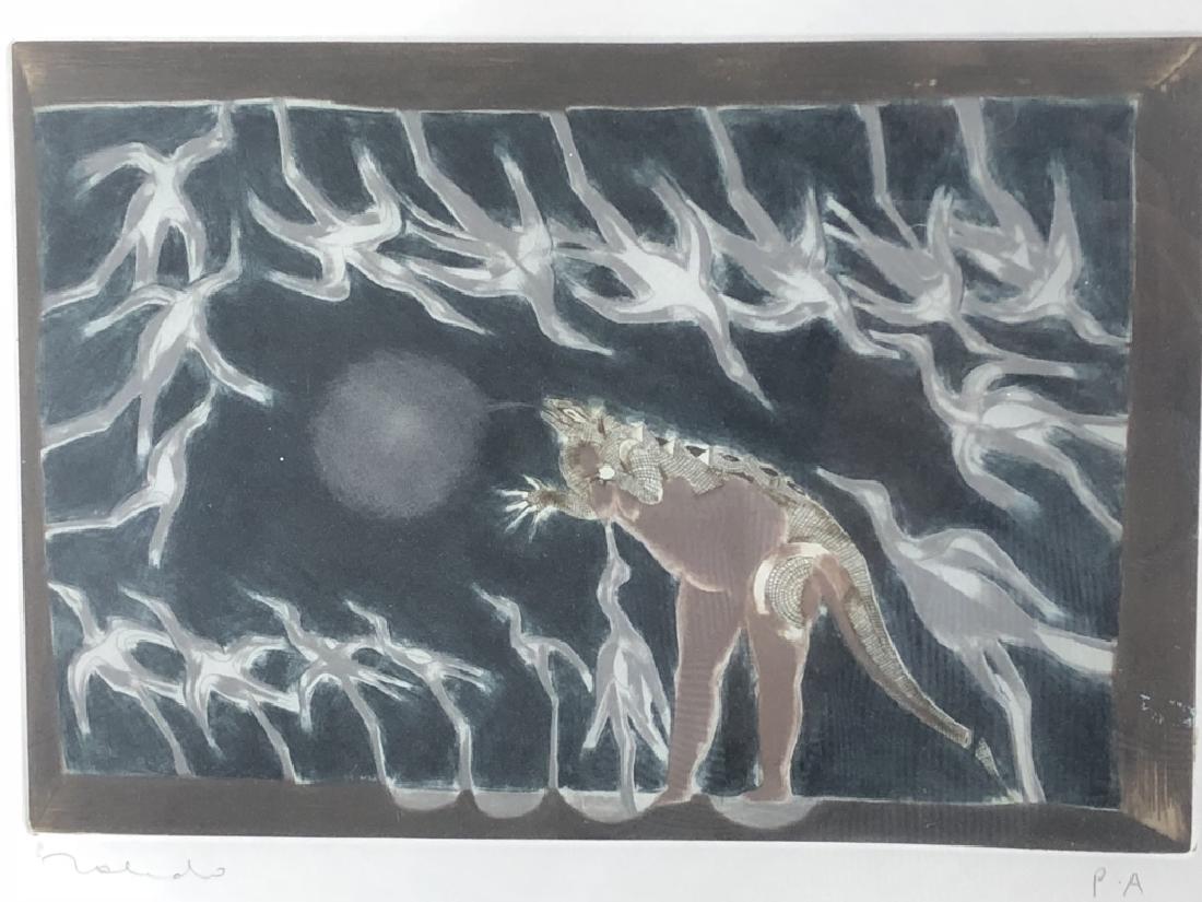 Original Etching Signed Francisco Toledo (1 of 12)