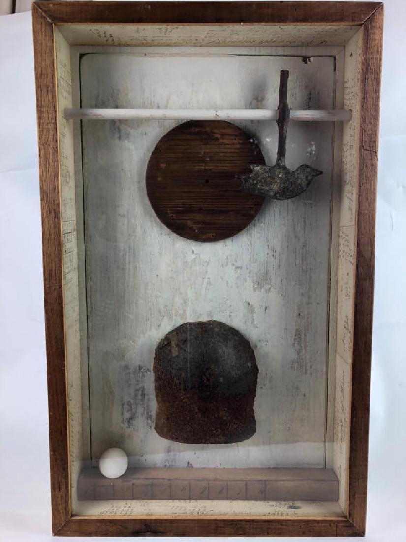 Contemporary Modern Shadow Box w/ Bird (1 of 20)