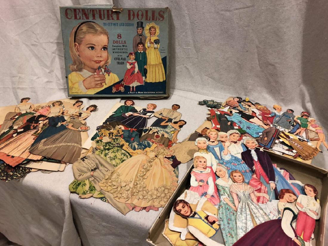 Large Lot of Vintage Paper Dolls Sets (1 of 14)