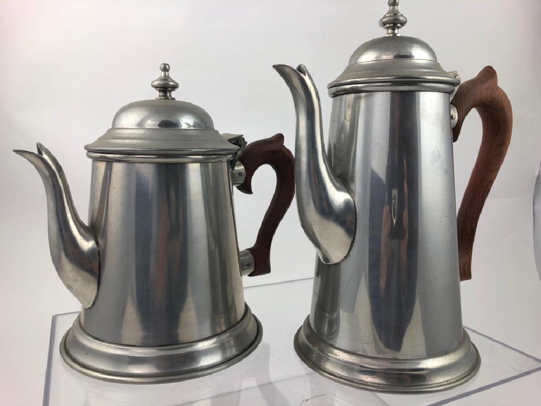 Vintage Steiff Pewter Coffee & Tea Pots (1 of 9)
