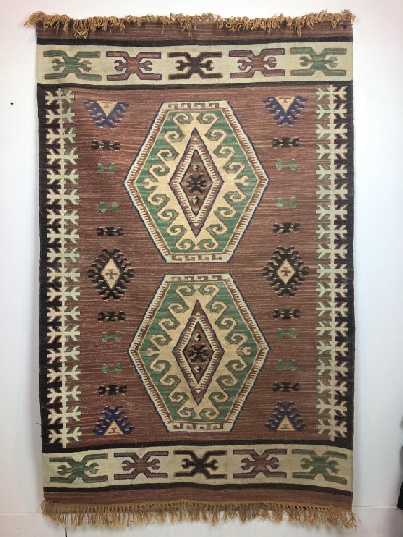 Calming Classic Vintage  Aztec Area Rug 4x6 (1 of 14)