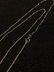 Ladies 14k White Gold Heart Shaped Diamond Pendant - 9