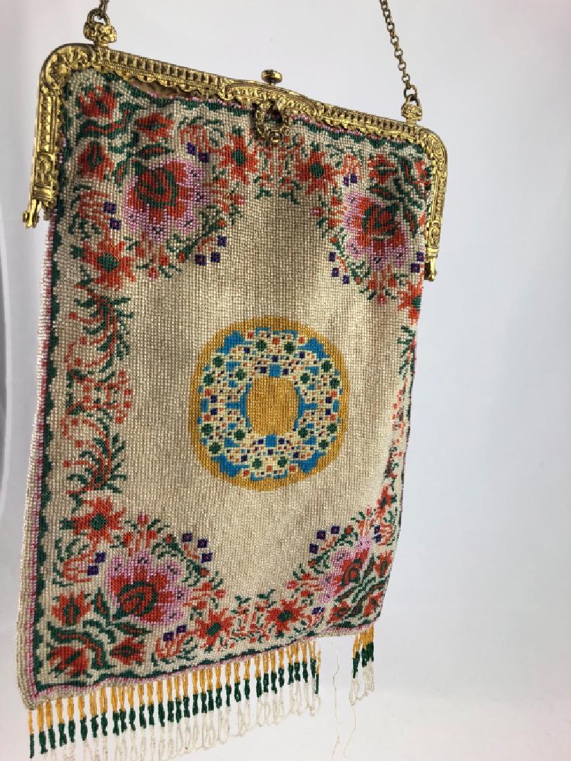Exquisite Antique Detailed Beaded Evening Bag (1 of 12)
