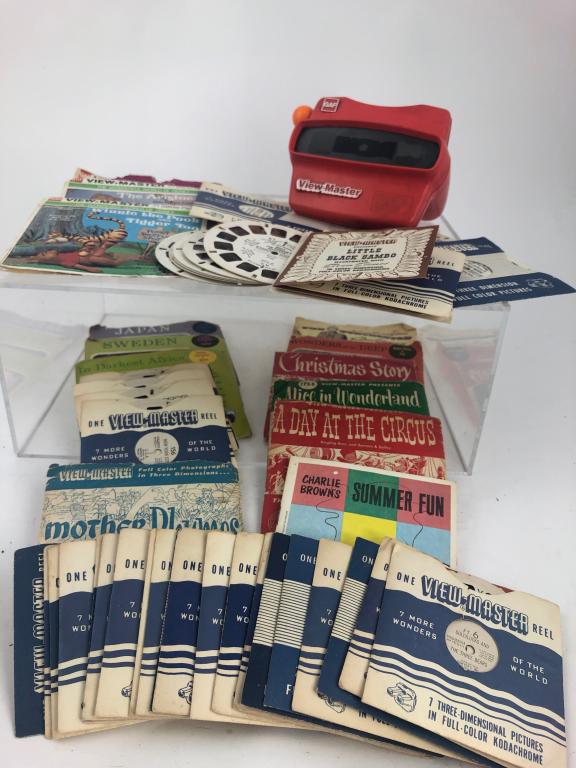 GAF Vintage View Master & 85+ Vintage Rare Reels: GAF Vintage View Master & 85+ Vintage Reels incld. Little Black Sambo, Cinderelle, Snow White, Goldilocks, and more children's favorites, Charlie Brown, Disney's Donald Duck, Mickey Mouse, Tom & Jerry