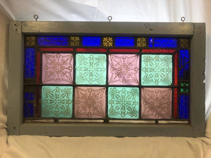 Vintage Stained Glass Window Transom Mar 13, 2021 Terri Peters