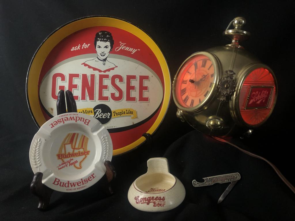 Lot of 5 Breweriana Genesee,Schlitz,HaberleCongres (1 of 20)