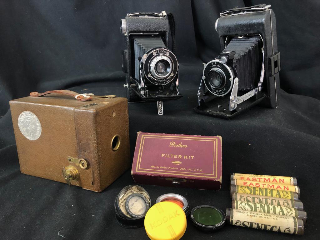Mid Century Kodak Camera Lot (1 of 20)