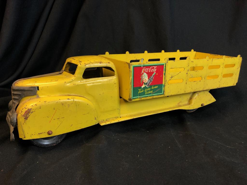 Marx Pressed Steel Coca-Cola "Sprite Boy" Truck (1 of 8)