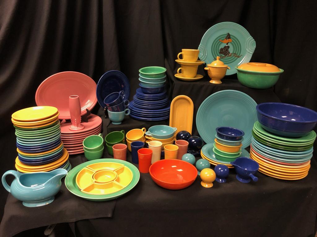 Large Lot 120+ Fiestaware Multi Color & Trademarks (1 of 20)