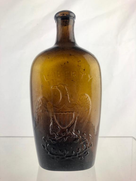 Liberty Eagle - Willington Historic Flask GII-61 (1 of 10)