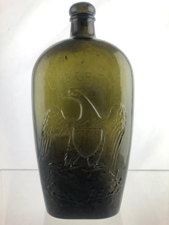 Liberty Eagle - Willington Historic Flask GII-61 (1 of 10)