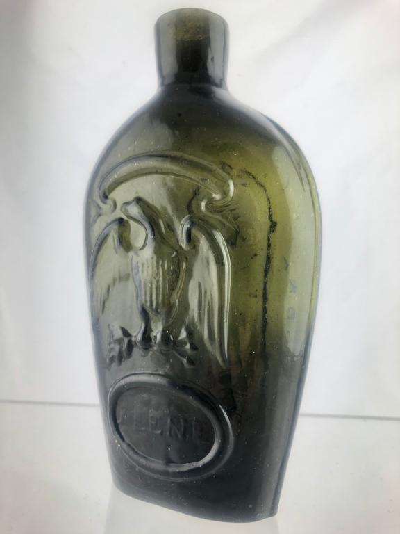 Masonic Arch & Emblems- Eagle Keene Historic Flask (1 of 10)