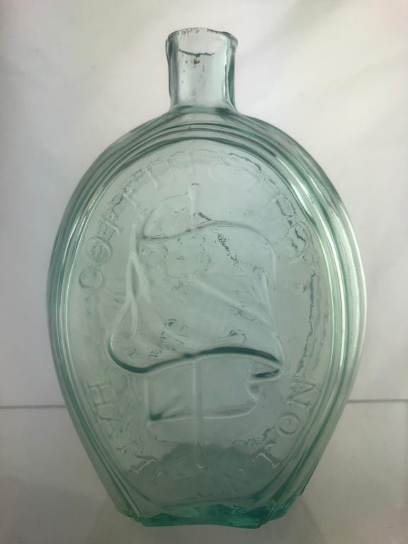 Eagle Coffin & Hay / Hammonton Flag Flask GII-48 (1 of 12)