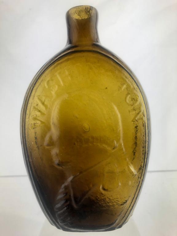 Washington Jackson Portrait Historical Flask GI-31 (1 of 9)