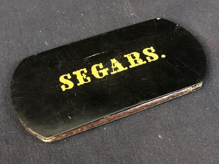 Fabulous Pre-Civil War "Segars" Cigar Case