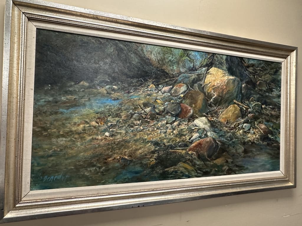 Stunning G. Benedict Landscape Oil Painting (1 of 10)