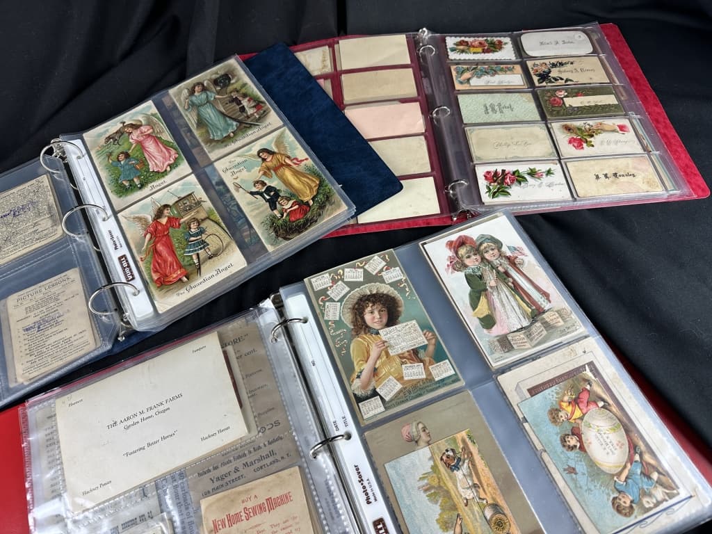 300+ Victorian Trade, Calling, & Advertising Cards (1 of 20)