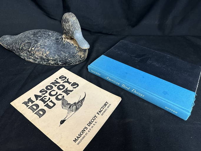 Duck Decoy, Decoy Book & Mason Decoy Duck Guide