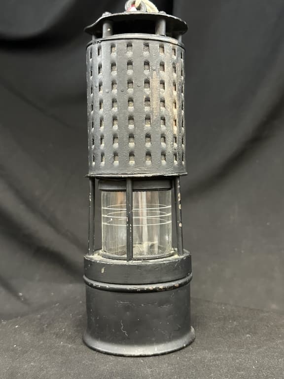 Koehler Mfg. Co. Antique Permissible Miners Lamp (1 of 8)