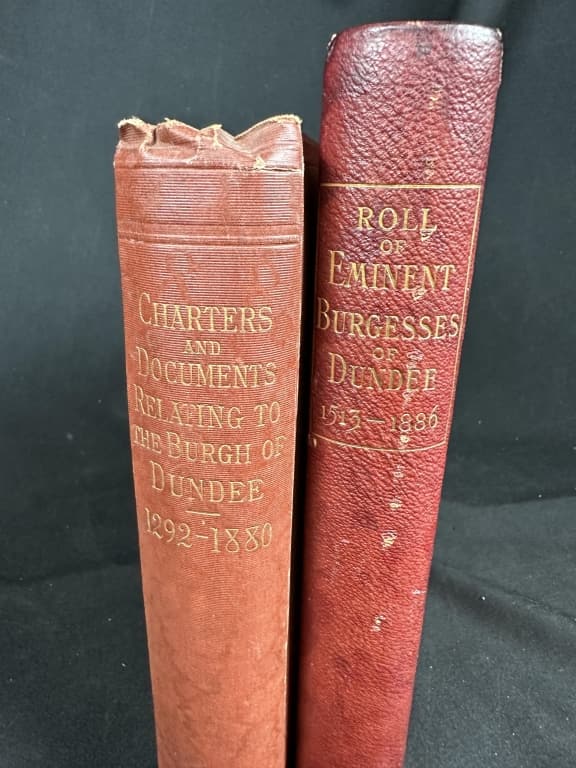 Antique Books:Burgh of Dundee& Burgesses of Dundee (1 of 10)