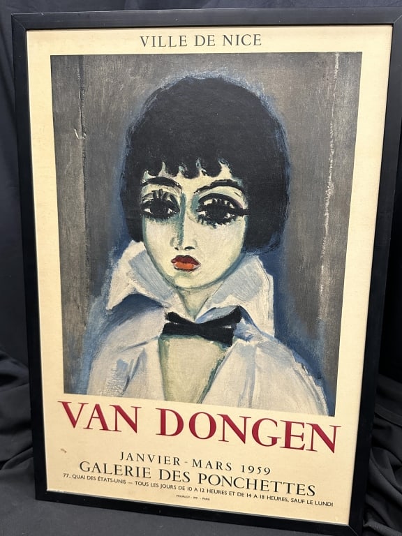 Kees Van Dongen's Portrait of Marcelle Leoni 1955 (1 of 7)