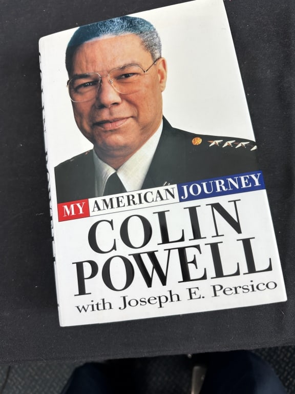 1st Ed. Signed Colin Powell "My American Journey" (1 of 4)