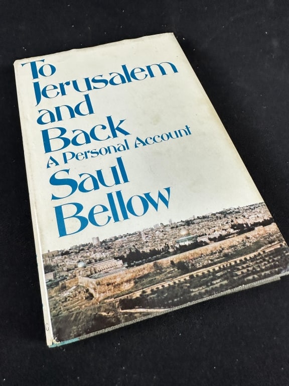 Signed Saul Bellow Book "To Jerusalem and Back (1 of 6)