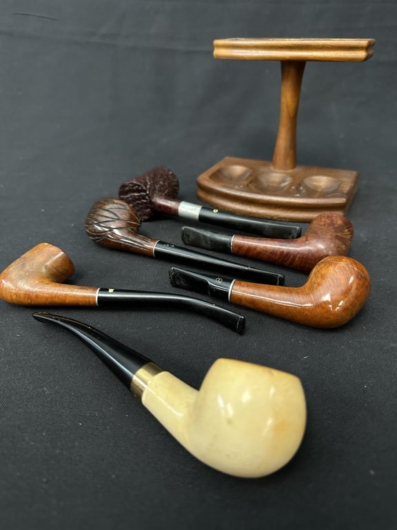 6 Vintage Estate Pipes Medico, Kaywoodie, Yellobol (1 of 10)