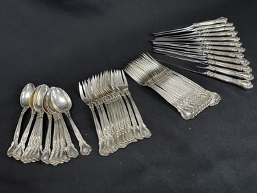 Sterling Silver 4-pc Set for 12 Gorham Chantilly