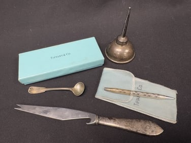 Lot of 4 Tiffany & Co. Sterling Silver Items
