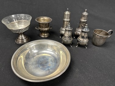 Sterling Silver Assorted Items 8 pcs.