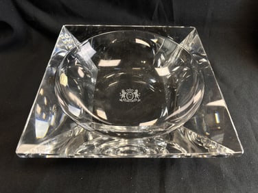 Crystal MCM Philip Morris Veni Vidi Vici Dish Bowl